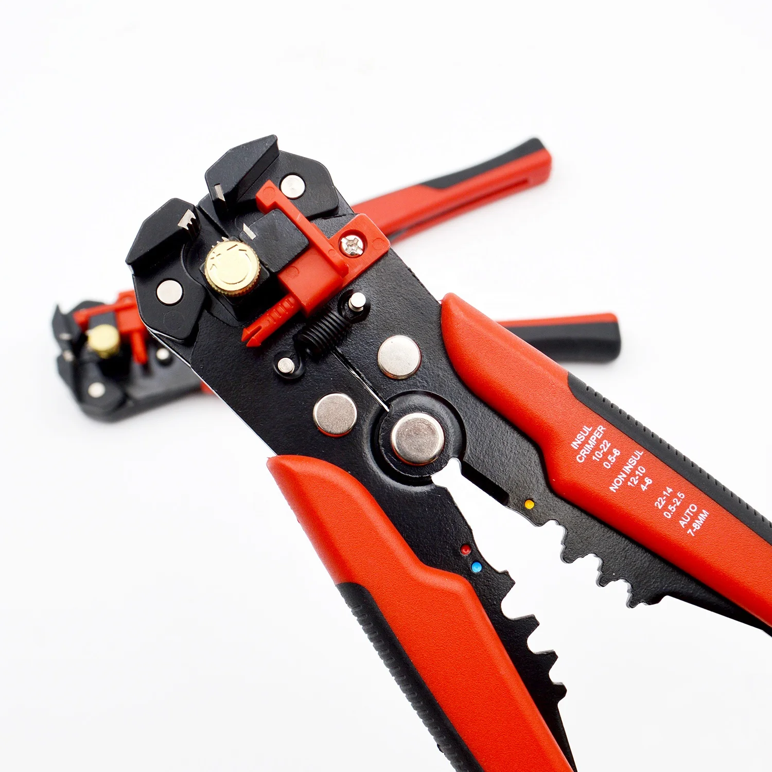 K-мастер selfadjusting Кабельный резак инструмент для зачистки проводов 3 в 1 многофункциональные плоскогубцы для 0,2 ~ 6,0 мм зачистки проводов резки обжимной 10-24 AWG