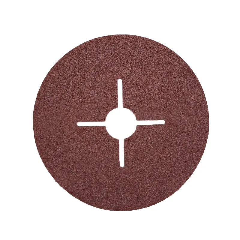 Made in China Aluminum Oxide 8 inch the  cross hole abrasive disc fiber disc