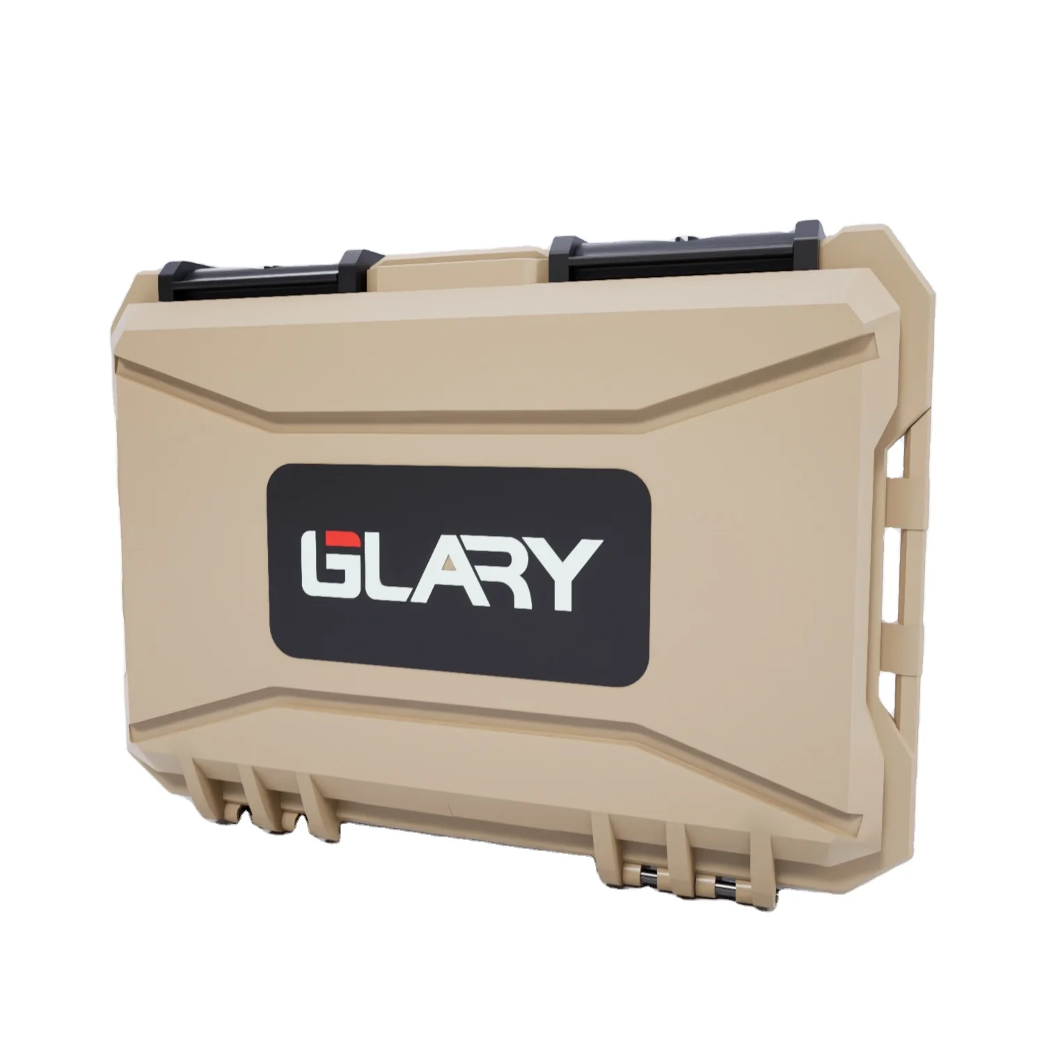 GLARY small hard shell wet dry box container waterproof airtight micro equipment storage case box plastic carrying case box