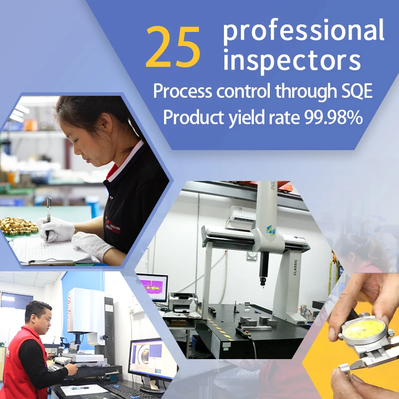 OEM Custom Manufacturing Precision Brass Stainless Steel Aluminum Titanium CNC Milling Turning Parts CNC Machining Factory