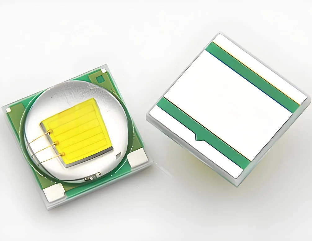 Factory direct ceramic high-power SMD3535 5050LED yellow green 565-575 NM 1-3-5W 350-1500MA ball head 120 degrees