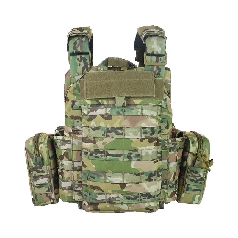 Protect U Wholesale Green/Camouflage Camouflage Tactical Outdoor CS Training Vest