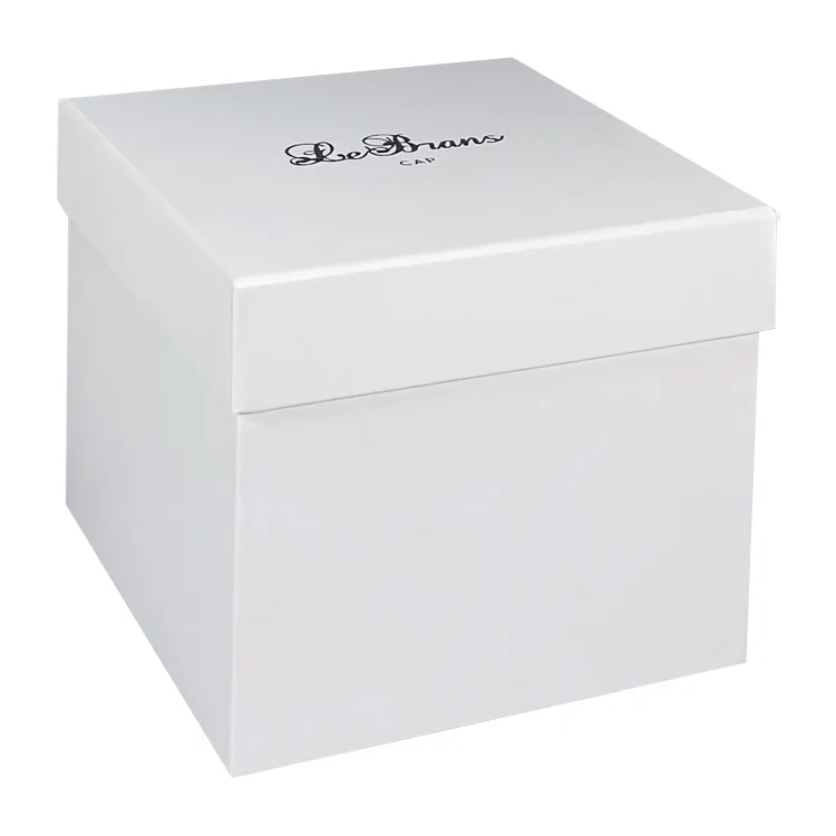 Customized LOGO Baseball Cap Snap cap Hat Box Packaging Gift Boxes with Satin Inside