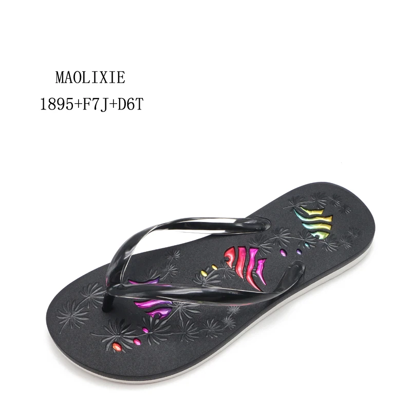 Custom Ladies Flip-flops Shoes Slipper Women Wedge Chappal Flip Flops Slippers Sandals