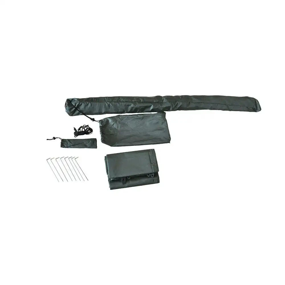 Outdoor foldable  210D Oxford fabric PVC waterproof carp fishing umbrella with shelter parasol