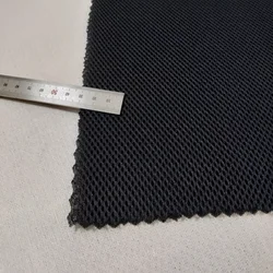 Stock Lot for Sports Shoes Air Mesh Fabric China Supplier Bird 3d Plaid Jiangsu Tricot 100% Polyester Lightweight Knitted 1-5mm