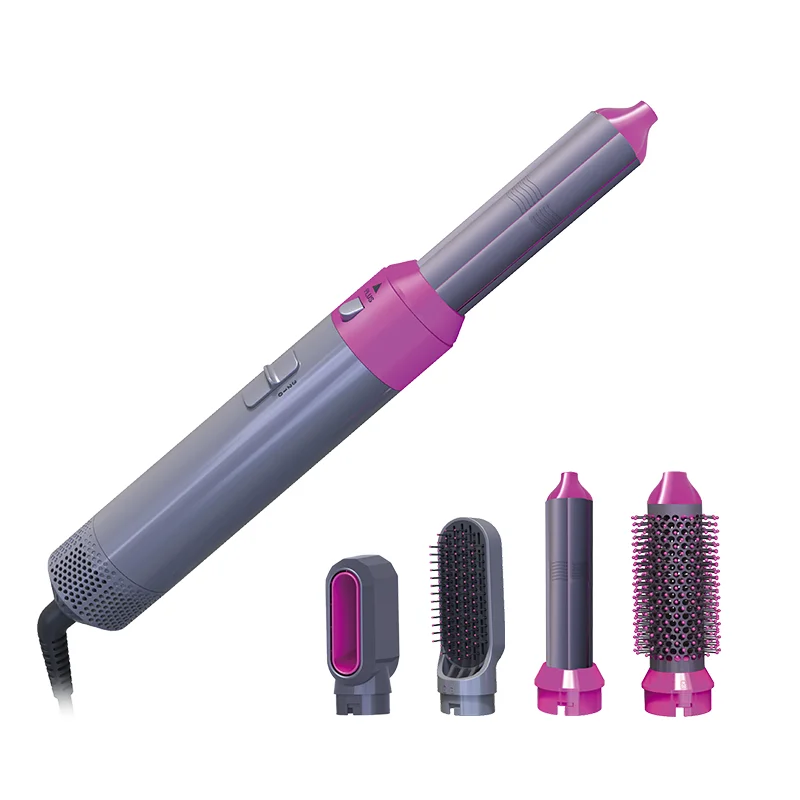New Trend Electric One Step Hair Dryer Straightener Comb Brush 5 in 1 Hot Air Hair Styler Hair Dryer Wrap