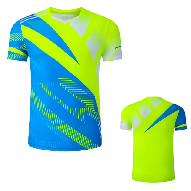 Wholesale full sublimation printing polyester quick dry custom badminton table tennis jersey unisex badminton wear