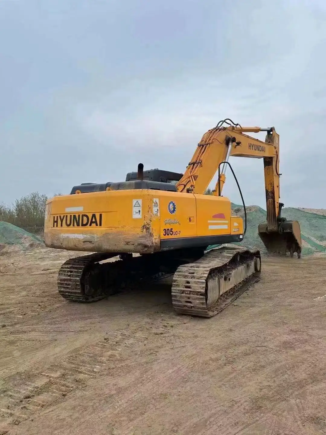 South Korea Used 305LC-7 Hyundai Crawler Excavator with good performance Second hand Hyundai 305LC-7 in stock