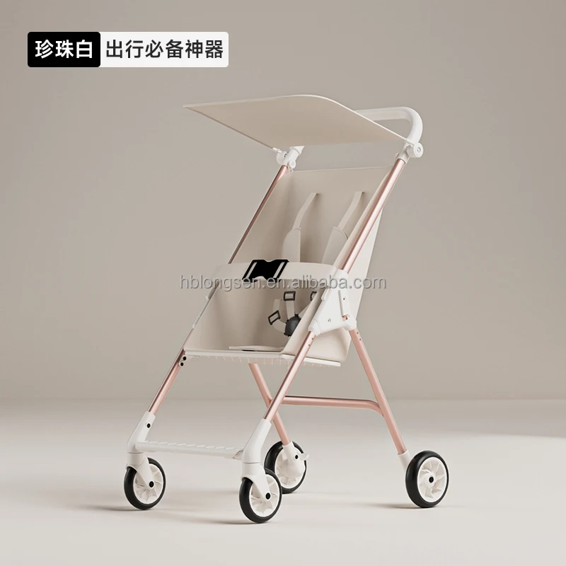 oem new design compact carbon steel folding light weight baby strollers