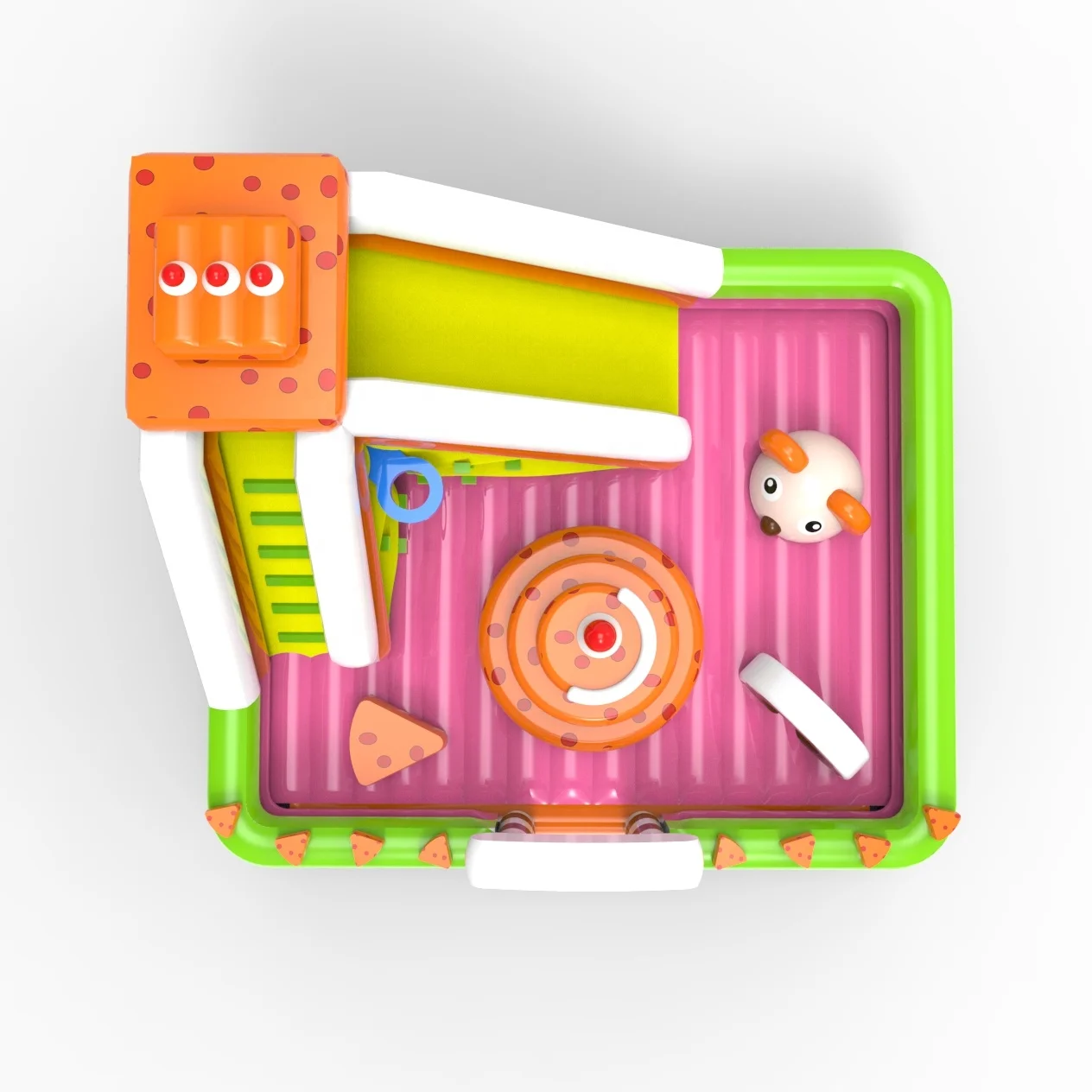 
Cheese Time Customized Inflatable PVC Bouncer Jumping Castle Bouncing for Sale 