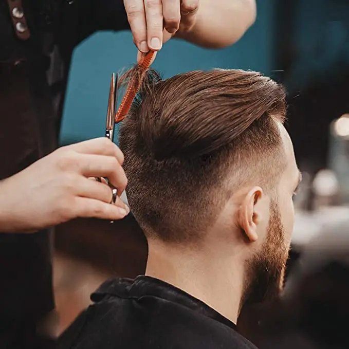 Factory Custom logo Printed Beauty Waterproof Polyester Gown Hairdressing Barber Cape Salon