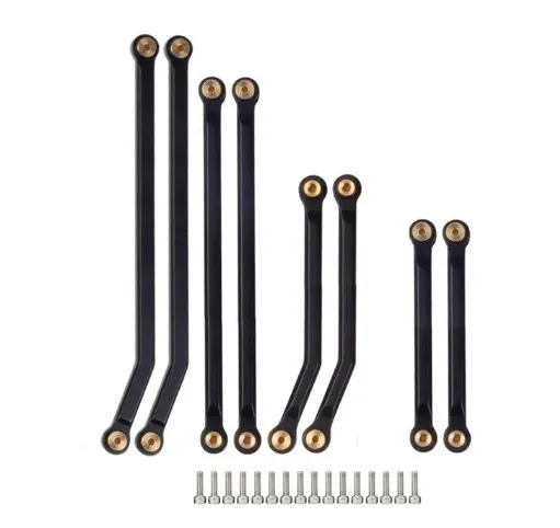 Axial SCX24  Gladiator AXI00005 CNC aluminum high clearance Upgrade Parts chassis pull rod