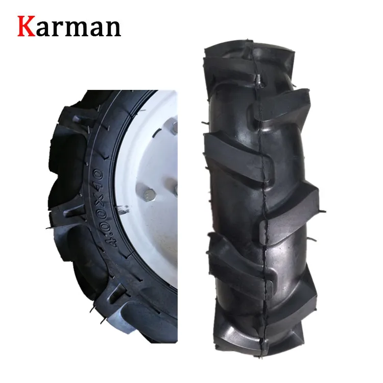 Cheap mini tiller agricultural farm tractor tires 4.00-8 4.00-10