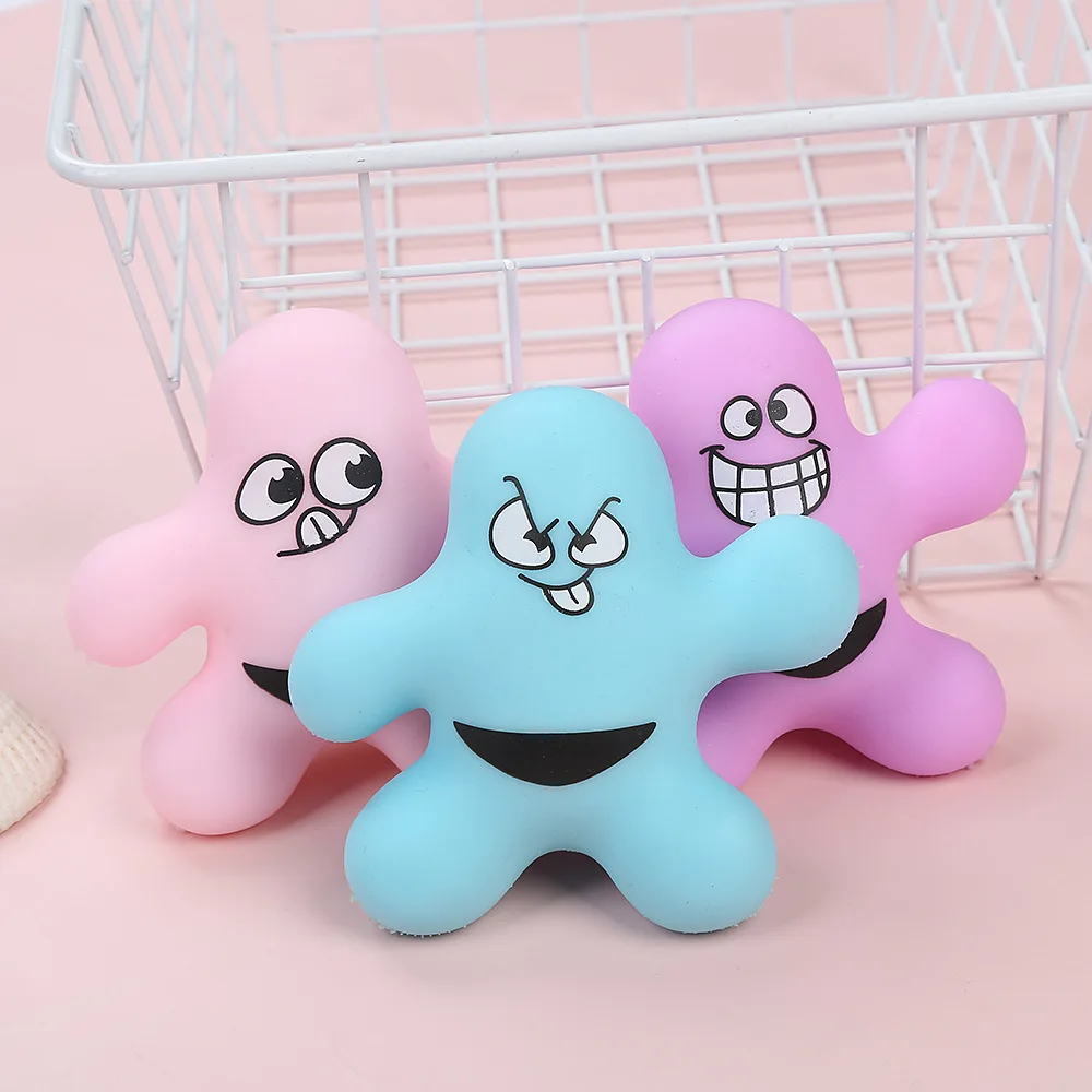 Unisex Popular Kids Toy PVA Face Man Squeeze Toy Decompression TPR Other & Hobbies for Age 5-7 Years