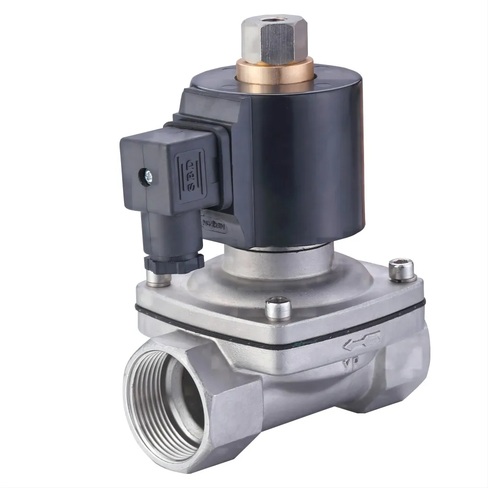 RFS 2S350 24v 220v electric stainless steel solenoid control valve 24V 220V AC