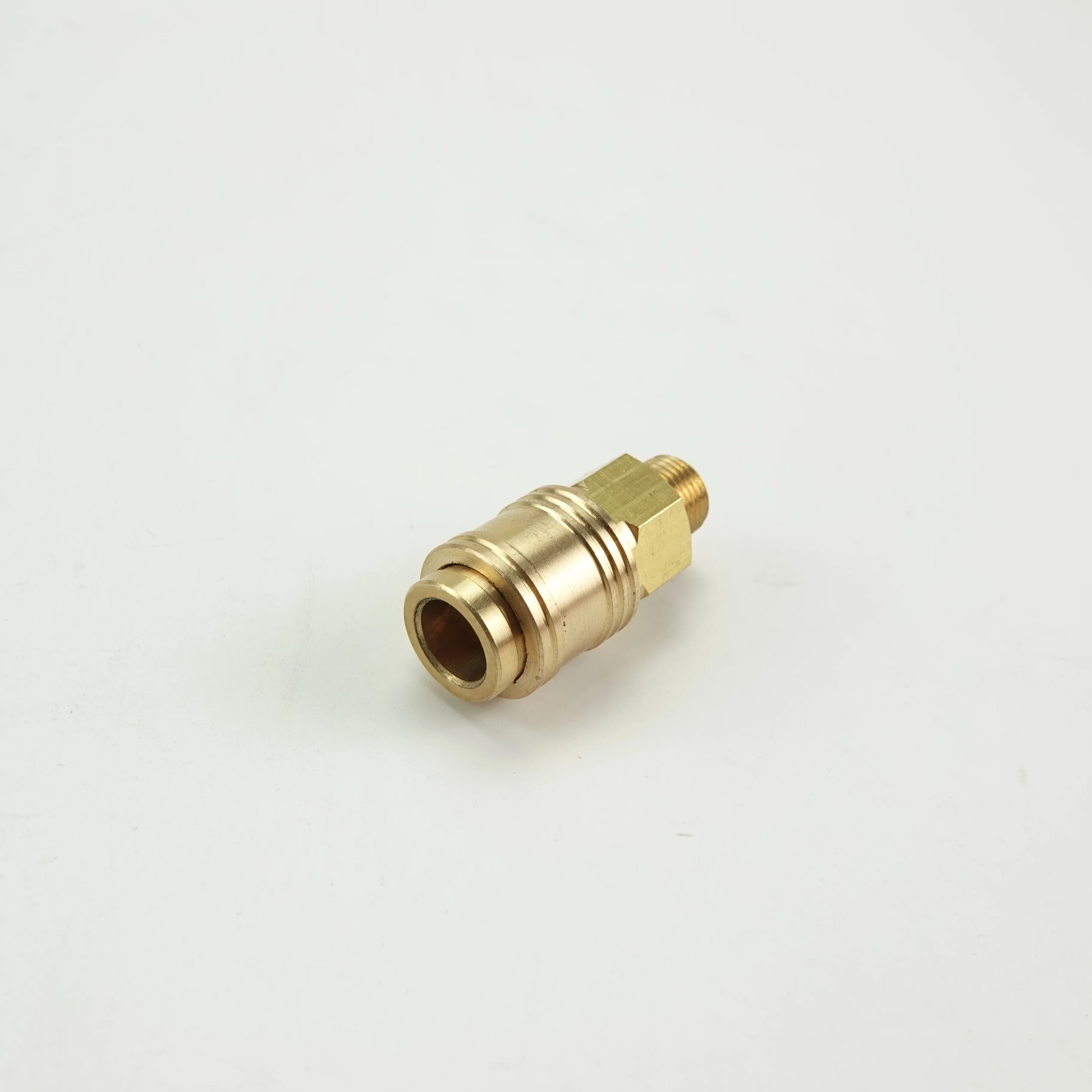 Mini Europe Type Air Coupler Connector Pneumatic Fitting Brass 6mm Parker Rectus type 21