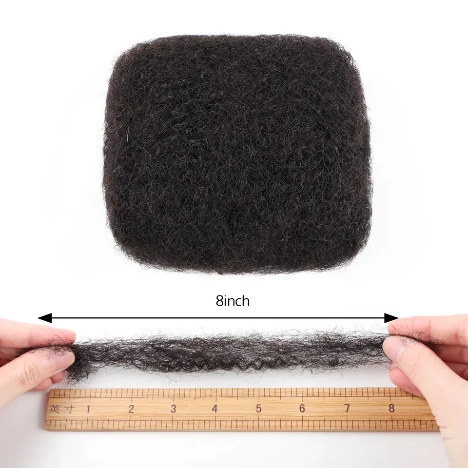 8inch to 20inch 100% Human Hair Crochet Braiding For DreadLocks 30g 50g Virgin Soft Afro Kinky Bulk Afro Human Hair Extension