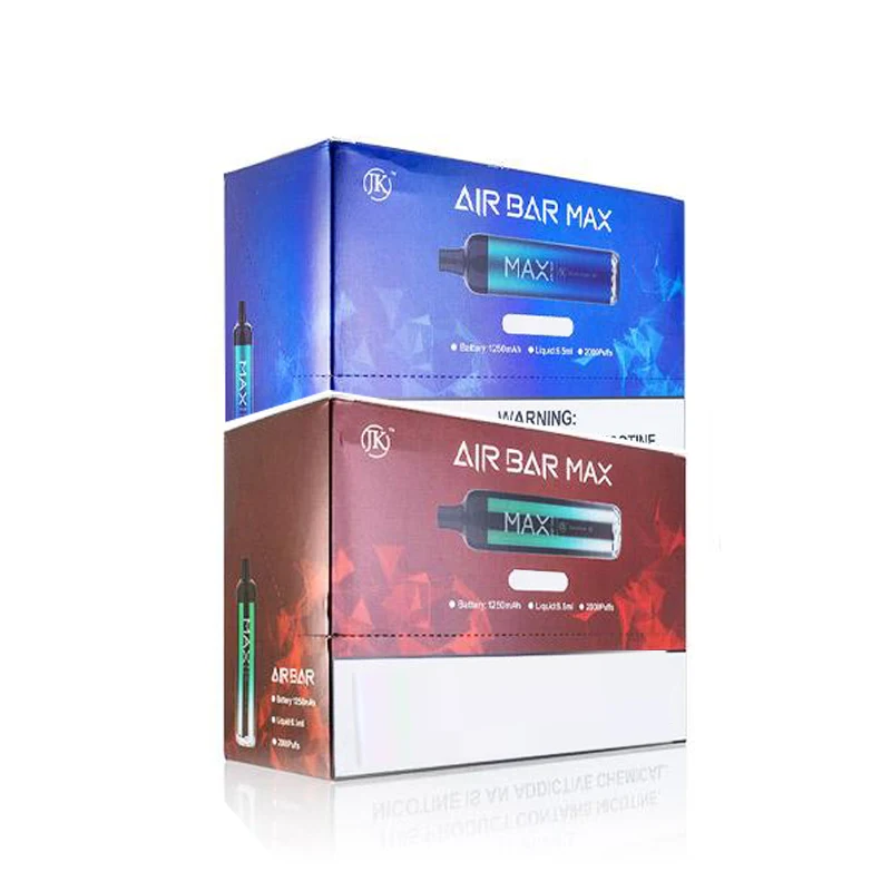 2021 самый популярный воздушный бар max lux, бриллиантовая одноразовая упаковочная коробка