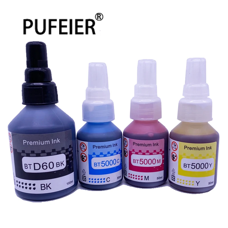 BTD60 BT5009 Bottle Refill Dye Ink Compatible For Brother DCP T300 T500W T700W T800W Inkjet Printer Ink