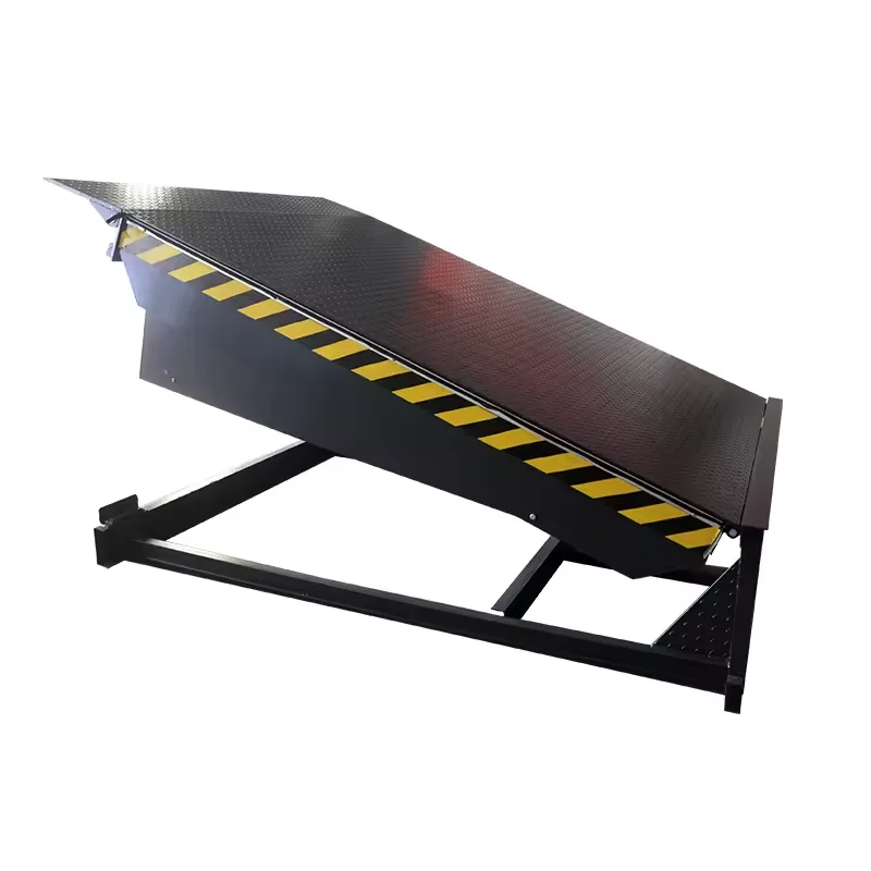 Power 1.1kW series OEM Loading ramp hydraulic dock leveler for truck ramp 6Ton