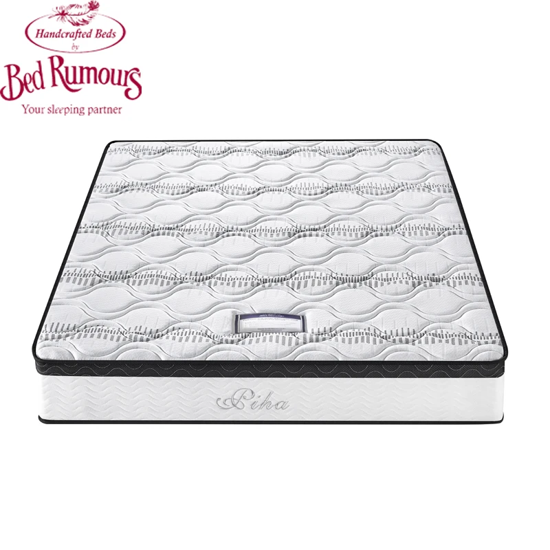 Foshan manufacturer king size 7 zone pocket spring mattress in a box bedroom furniture