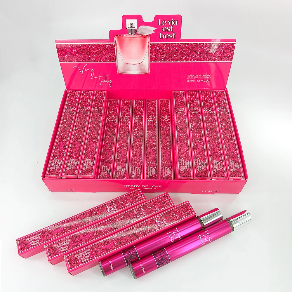 Wholesale portable pocket small test tube perfume women fragrance fragrance fragrance