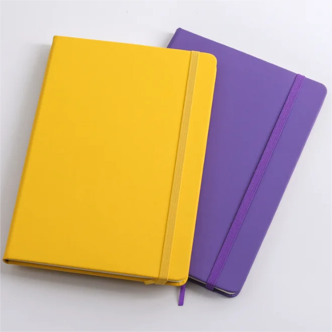 Branding Hardcover Notebook Low MOQ A5 Journal Dairy Custom Logo for Business Meeting Office Promotion Gift