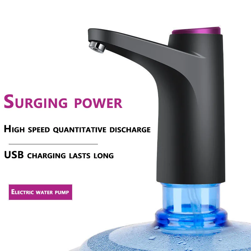Hot Selling Automatic Desktop Electric Drinking Bottle Portable Water Dispenser Bottle Pump