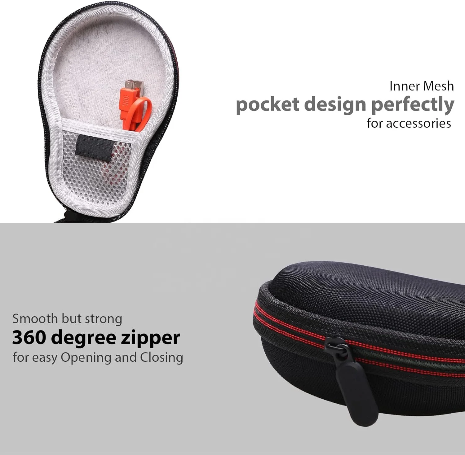 Custom Smell Proof Portable Bluetooth Speaker Box Carrying Case for JBL Clip 3 Other Special Purpose Bags Hard Travel EVA Cases