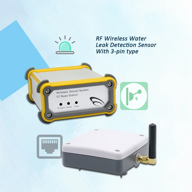 Water Pipe Detector Underground Wireless Water Leakage detection with LED Wireless Water Leak Detector