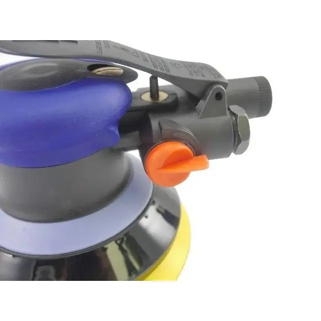 Professional High Speed 12000Rpm 6 Inch Non-Vacuum Air Pneumatic Random Orbital Sander With Bottom Dust Cover
