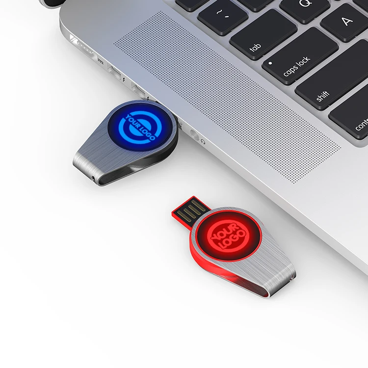 The New Listing circle cle usb custom thumb tv stick led usb flash drive oem pendrive 16g 32gb 64gb wholesale branded usb sticks