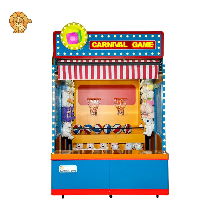 LTG Outdoor adult Carnival Games I Love Basketball Theme Park Plaza Large carnival booth game item stalls for sale