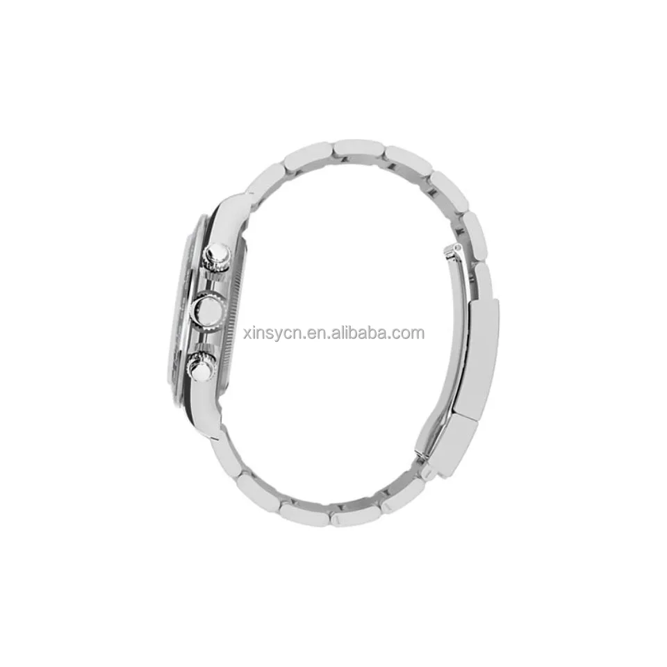 2024 Qf Factory Newest Mechanical Sapphire Watch Men Stainless Steel Fashion Automatic Waterproof Watch  4130 Movement