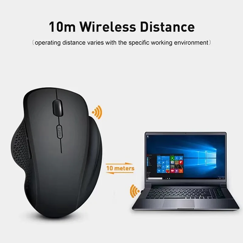Spot 2.4G Wireless Mouse I Game Ergonomic Office Business USB Mouse 6D Gaming