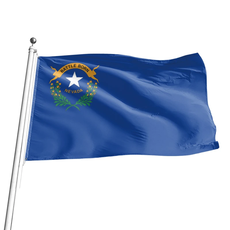 ANLEY Fly Breeze 3x5 Foot Nevada State Flag - Vivid Color and Fade Proof Flag Banner