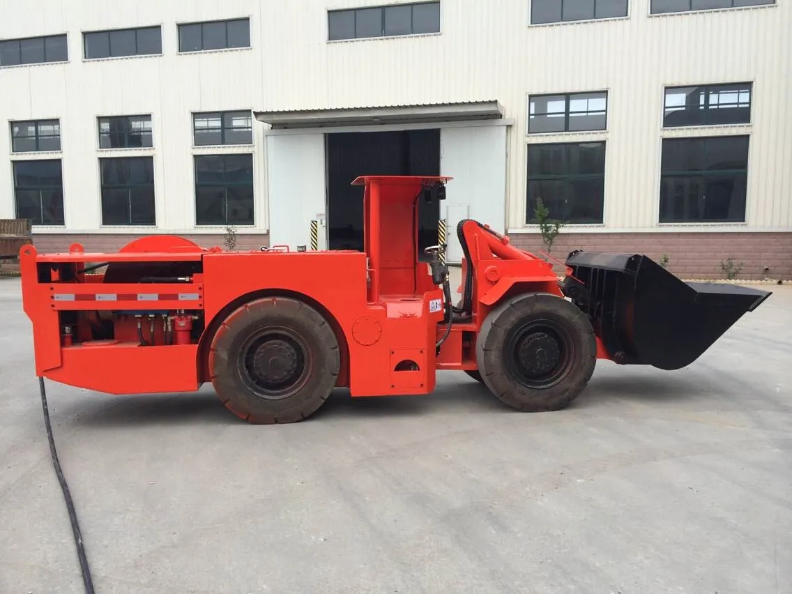 1.5 cubic yards hauling scraper LHD underground loader