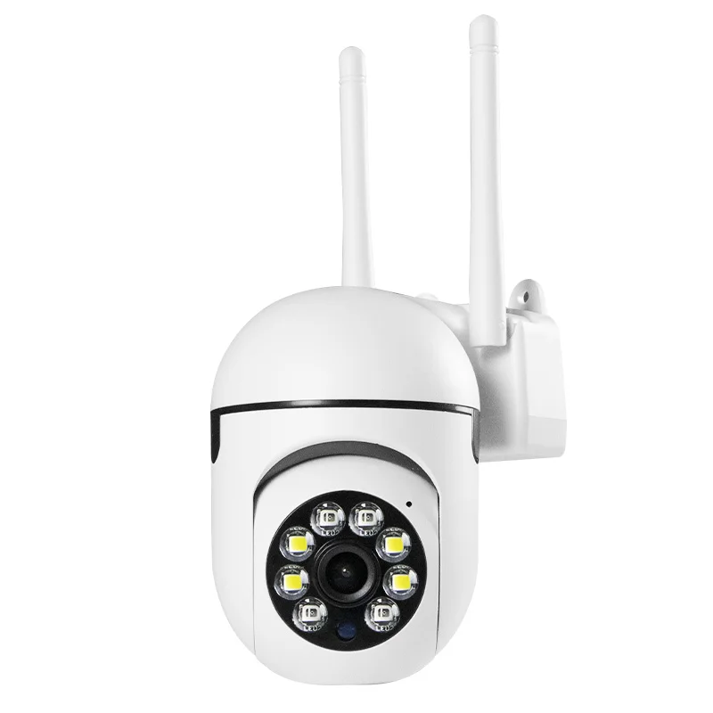 Waterproof IP66 WIFI Night Vision Outdoor Ptz Dual Camera Surveillance Wireless Colorful IP Panorama Ptz Camera For Home