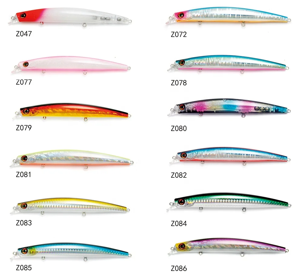 Histar Factory Price 140mm 20g Floating Action Long Casting Hard Lure Sibas Fishing Minnow