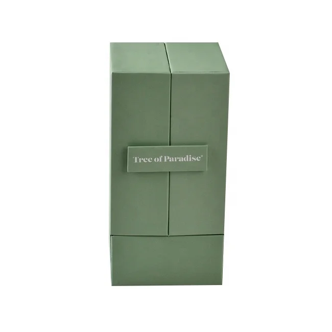 Makeup bottle packaging double open door packaging gift box luxury boxes for perfume