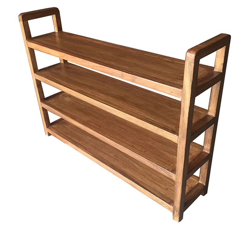 Фабричная поставка деревянная стойка для обуви Полка для хранения шкафа полка для обуви стойка