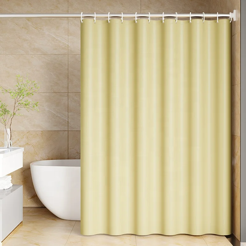 Wholesale Custom 100% PEVA Anti-Mold Non-Toxic Home Hotel Shower Room Shower Curtain Lining