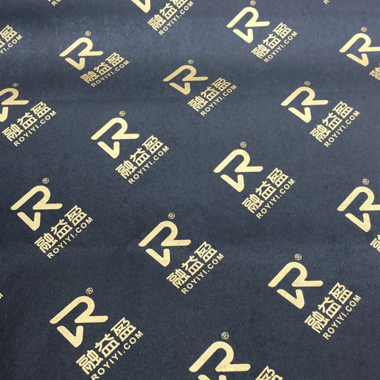 Yohpack Printed Black Gold Logo Copy Paper Mobile Phone Packaging Tissue Paper Sydney Paper 17GSM