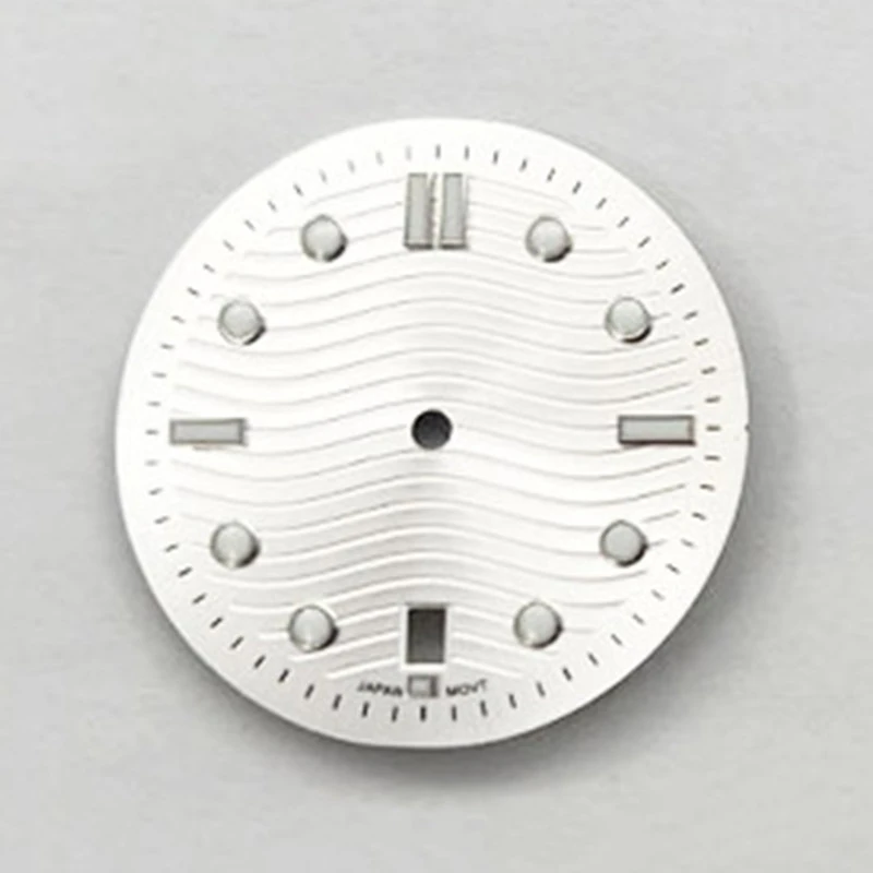 Manufacturer Wholesale Custom Watch Face logo Watch Accessories 32.5mm NH35 Movement Luminous Dial Watch Face Dial