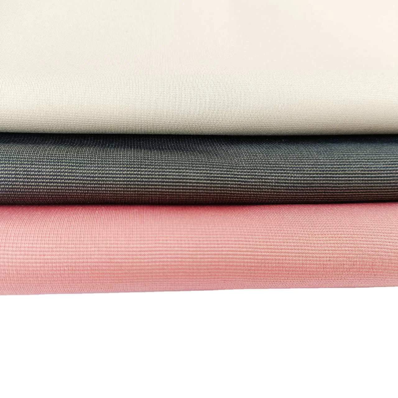 ESSE Textile Hige Quality INDIAN KING Roma Fabric knitted  Plain Dye for garment