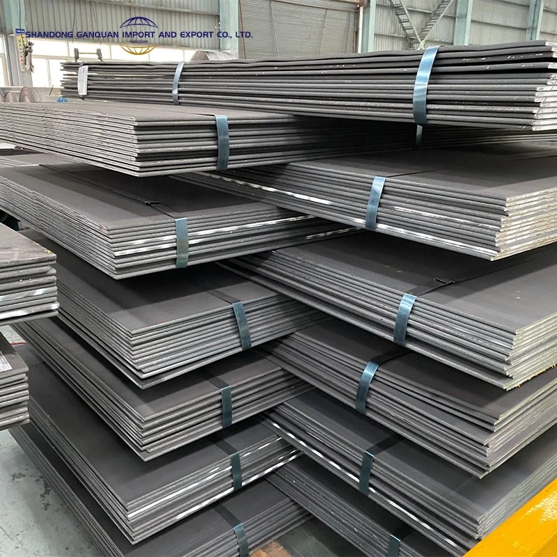 Hot Rolled  Q235 A105 A36 St52  Mild Steel 12mm 3mm High SS400 Q355  Carbon Steel Plate