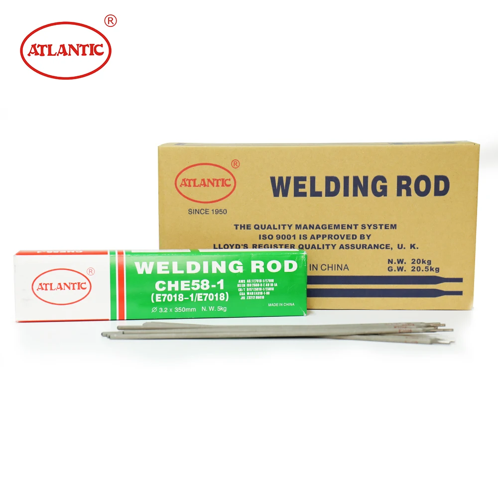 Atlantic Excellent Quality E7018 Low Hydrogen E7018 Welding Electrodes