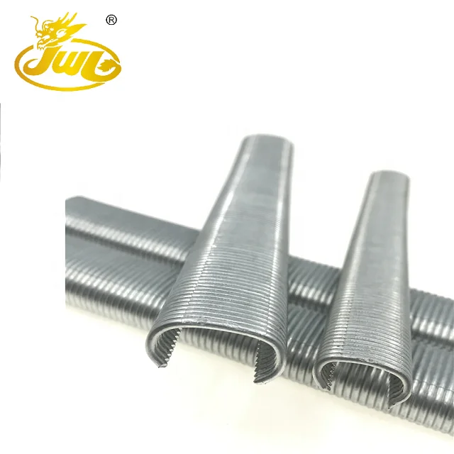 Zinc Plated Silver Standard Mattress Staples SC 6 Ring Staples