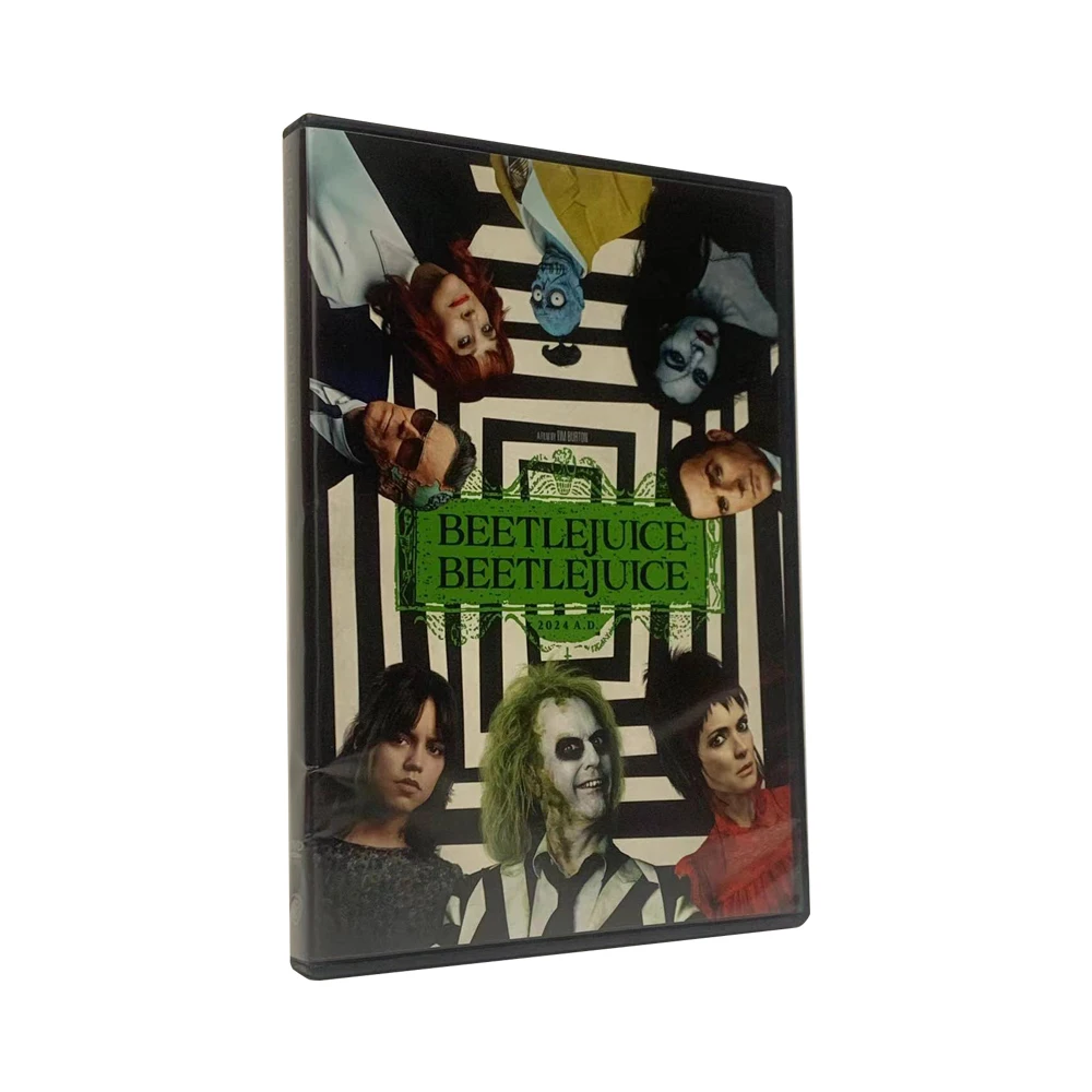 2024 New Movies Beetlejuice Beetlejuice 1 disc Factory Wholesale TV Series Hot Sell DVD Movies Cartoon on Amazo eBay  Free Ship